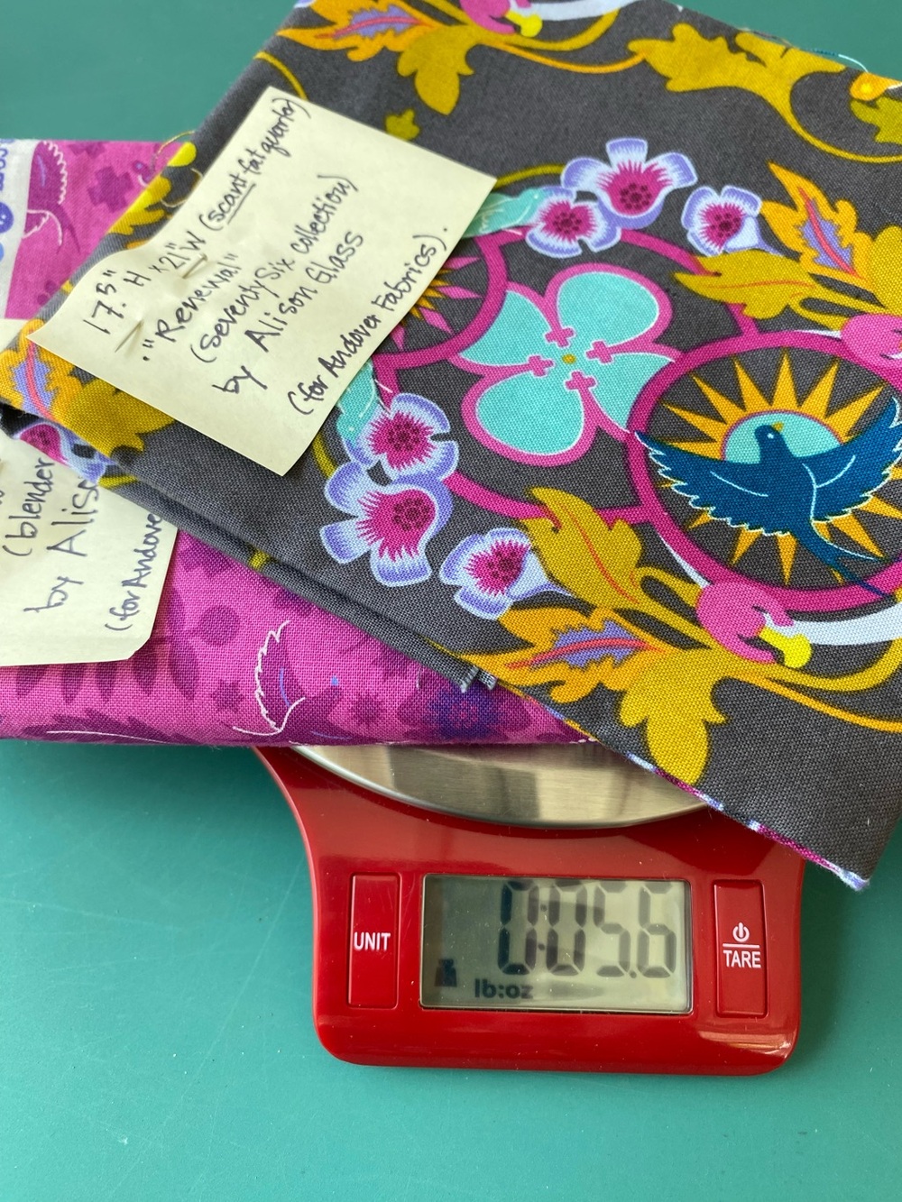 OOP Alison Glass Fabrics- 2016 “Renewal” & “Meadow”(blender). - Picture 11 of 12